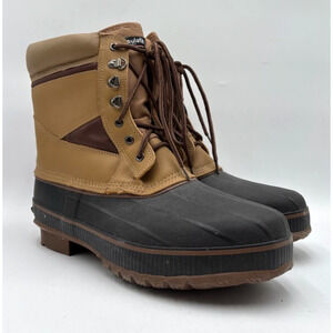 Itasca 3M THINSULATE STEEL SHANK Men's NWB Insulated Boot Brown US Size 14